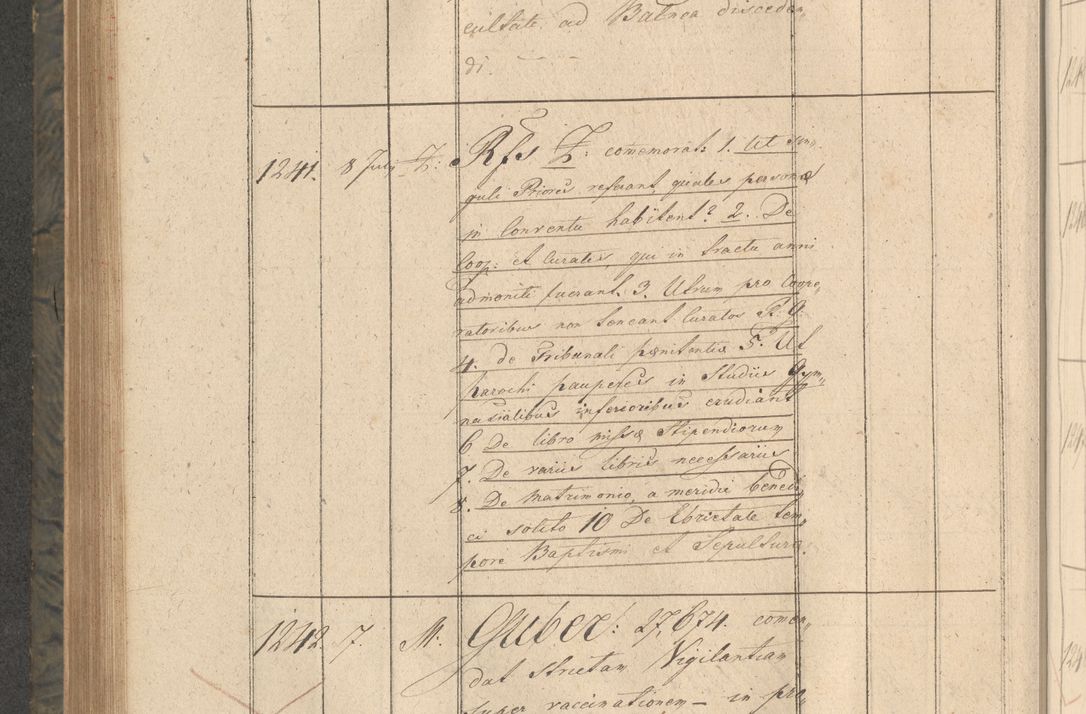 Zdjęcie nr 241 dla obiektu archiwalnego: Protocollon exhibitorum consistorii metropolitani Leopoliensis ex anno 1816