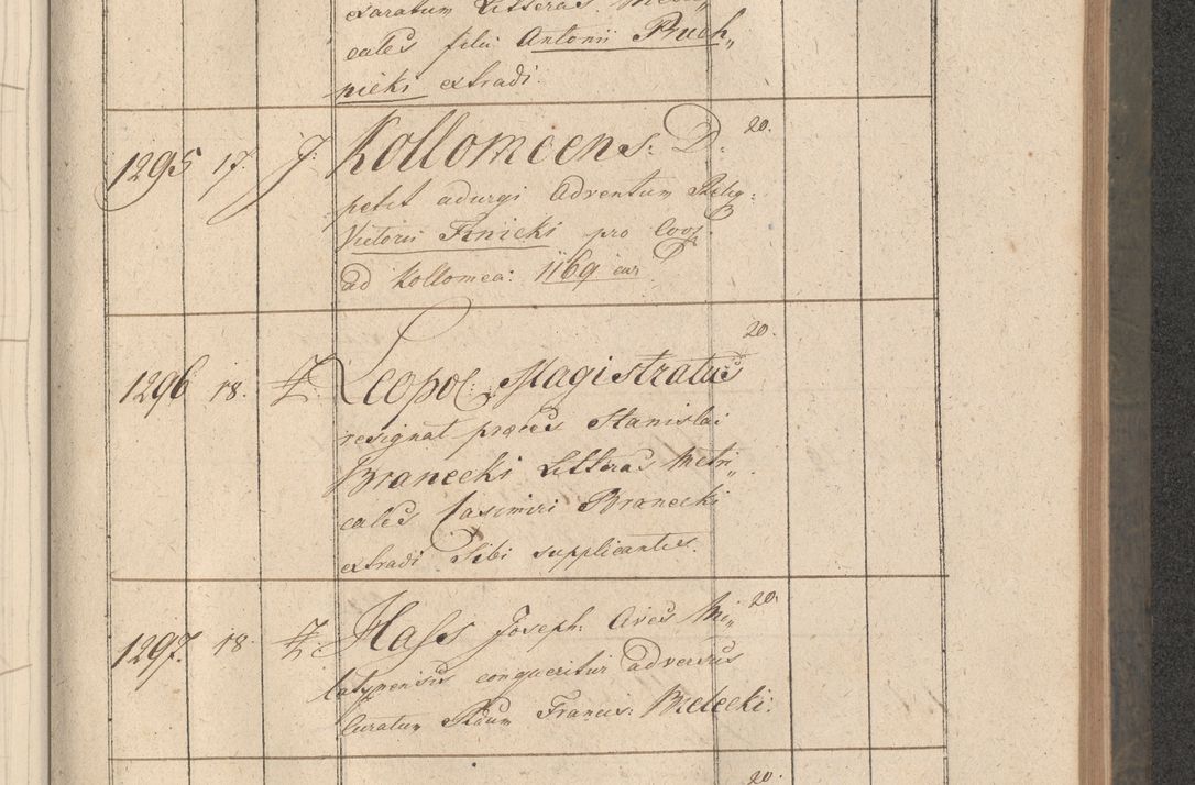 Zdjęcie nr 252 dla obiektu archiwalnego: Protocollon exhibitorum consistorii metropolitani Leopoliensis ex anno 1816