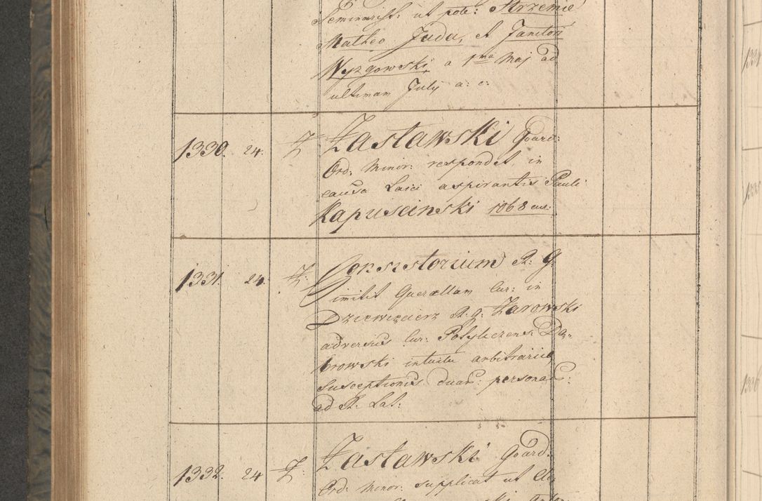 Zdjęcie nr 259 dla obiektu archiwalnego: Protocollon exhibitorum consistorii metropolitani Leopoliensis ex anno 1816