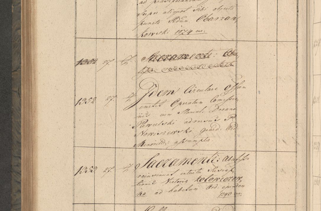 Zdjęcie nr 263 dla obiektu archiwalnego: Protocollon exhibitorum consistorii metropolitani Leopoliensis ex anno 1816