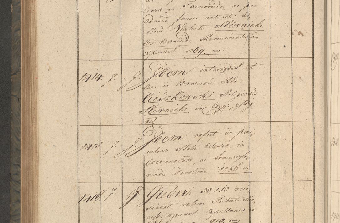 Zdjęcie nr 273 dla obiektu archiwalnego: Protocollon exhibitorum consistorii metropolitani Leopoliensis ex anno 1816