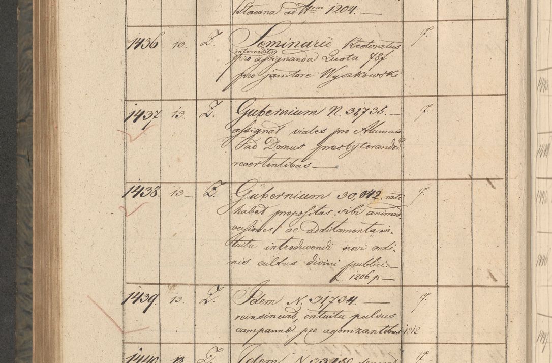 Zdjęcie nr 277 dla obiektu archiwalnego: Protocollon exhibitorum consistorii metropolitani Leopoliensis ex anno 1816