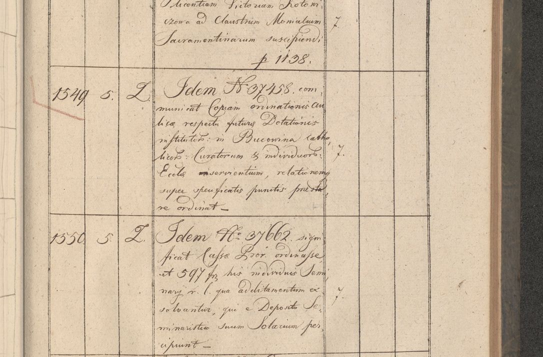 Zdjęcie nr 296 dla obiektu archiwalnego: Protocollon exhibitorum consistorii metropolitani Leopoliensis ex anno 1816