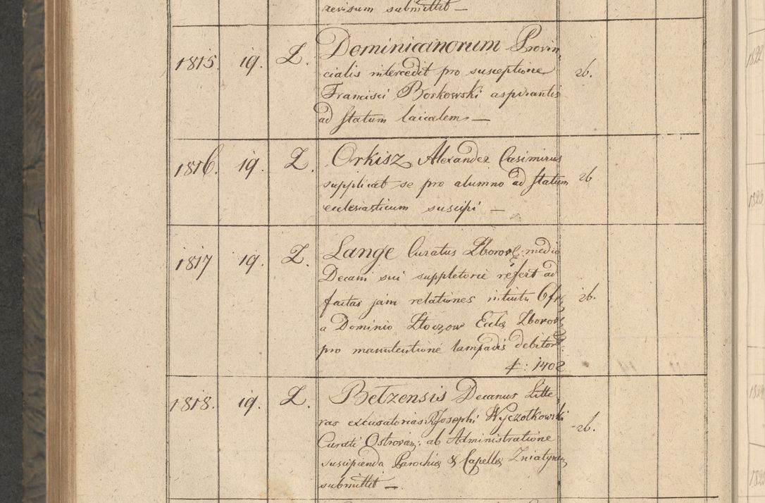 Zdjęcie nr 341 dla obiektu archiwalnego: Protocollon exhibitorum consistorii metropolitani Leopoliensis ex anno 1816