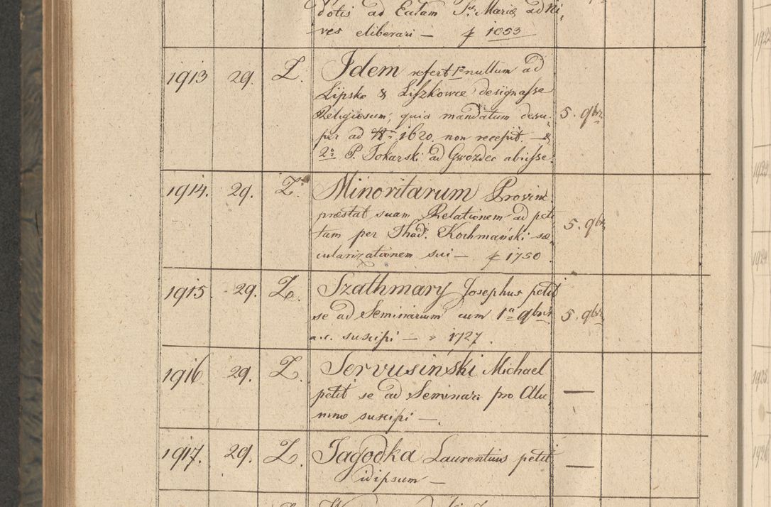 Zdjęcie nr 355 dla obiektu archiwalnego: Protocollon exhibitorum consistorii metropolitani Leopoliensis ex anno 1816