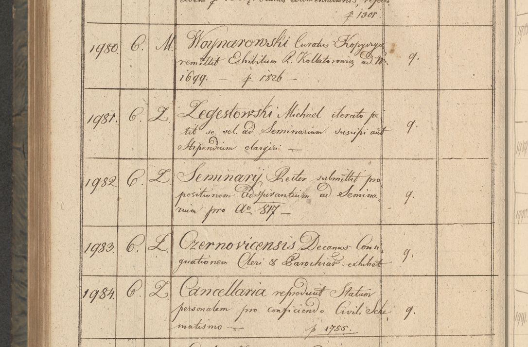 Zdjęcie nr 363 dla obiektu archiwalnego: Protocollon exhibitorum consistorii metropolitani Leopoliensis ex anno 1816
