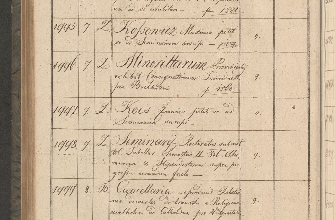 Zdjęcie nr 365 dla obiektu archiwalnego: Protocollon exhibitorum consistorii metropolitani Leopoliensis ex anno 1816