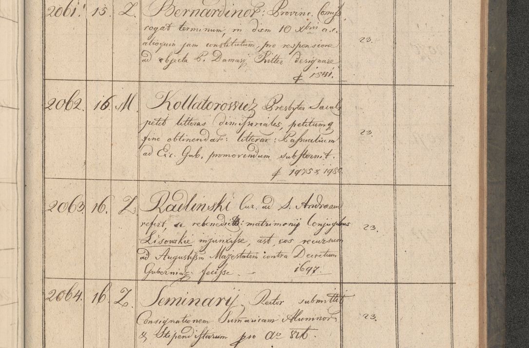 Zdjęcie nr 374 dla obiektu archiwalnego: Protocollon exhibitorum consistorii metropolitani Leopoliensis ex anno 1816