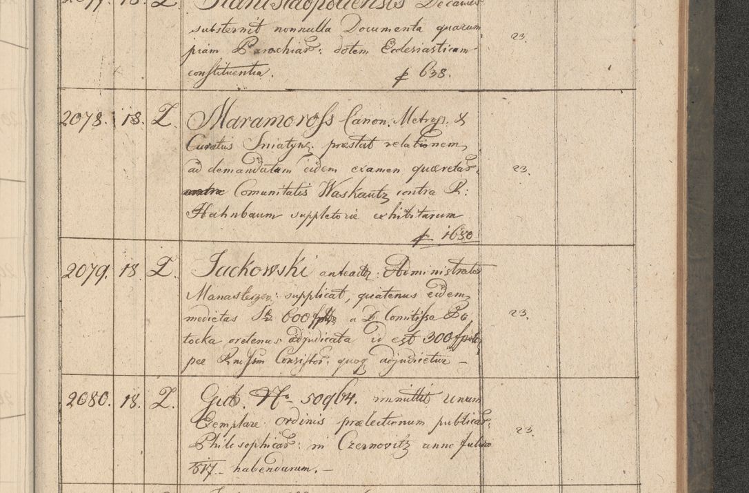 Zdjęcie nr 376 dla obiektu archiwalnego: Protocollon exhibitorum consistorii metropolitani Leopoliensis ex anno 1816
