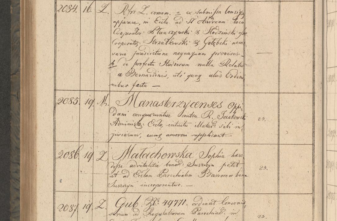 Zdjęcie nr 377 dla obiektu archiwalnego: Protocollon exhibitorum consistorii metropolitani Leopoliensis ex anno 1816