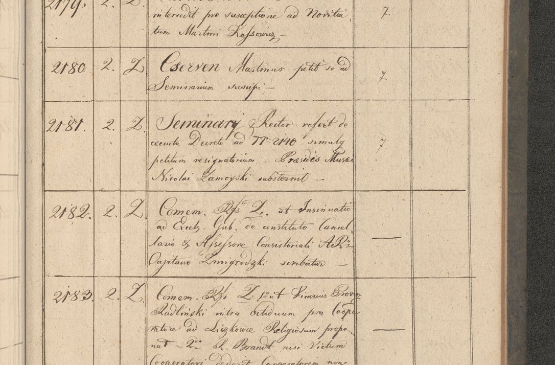Zdjęcie nr 390 dla obiektu archiwalnego: Protocollon exhibitorum consistorii metropolitani Leopoliensis ex anno 1816