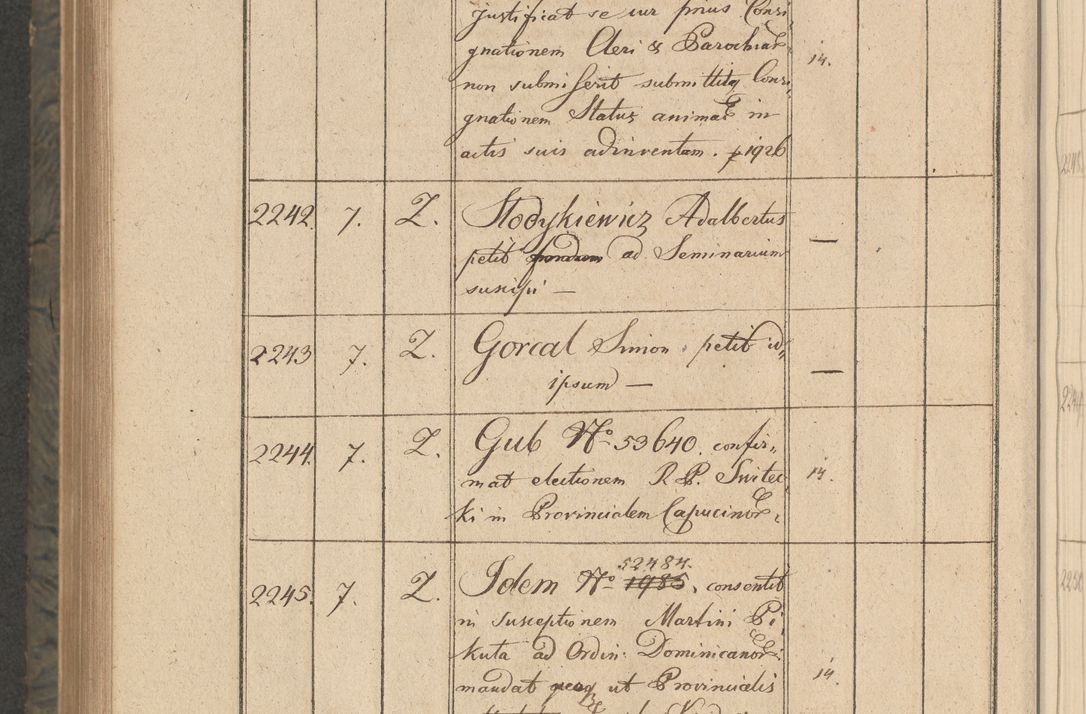 Zdjęcie nr 399 dla obiektu archiwalnego: Protocollon exhibitorum consistorii metropolitani Leopoliensis ex anno 1816