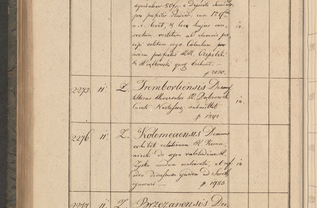 Zdjęcie nr 405 dla obiektu archiwalnego: Protocollon exhibitorum consistorii metropolitani Leopoliensis ex anno 1816