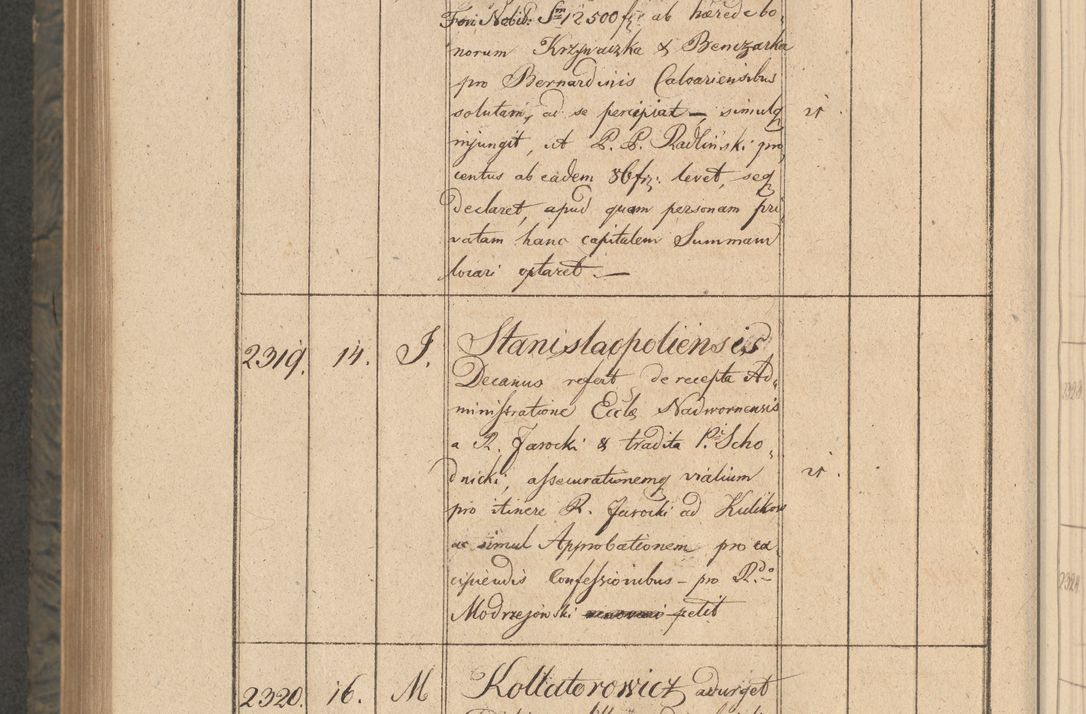 Zdjęcie nr 413 dla obiektu archiwalnego: Protocollon exhibitorum consistorii metropolitani Leopoliensis ex anno 1816