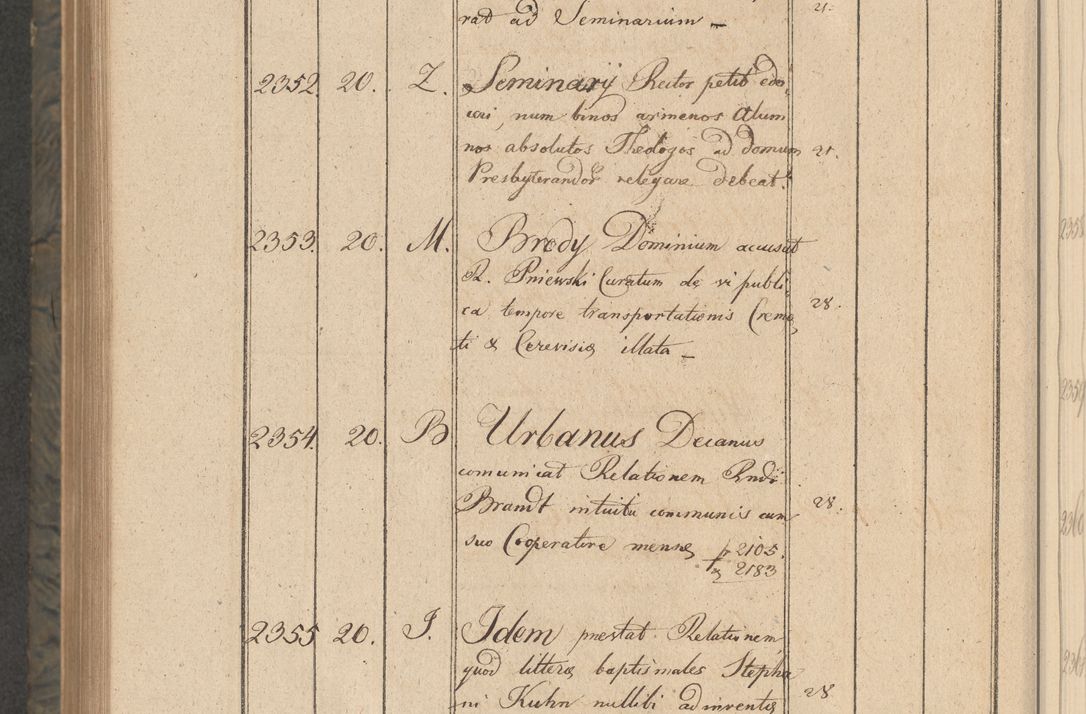 Zdjęcie nr 419 dla obiektu archiwalnego: Protocollon exhibitorum consistorii metropolitani Leopoliensis ex anno 1816