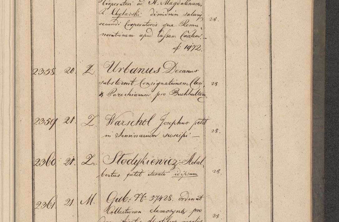 Zdjęcie nr 420 dla obiektu archiwalnego: Protocollon exhibitorum consistorii metropolitani Leopoliensis ex anno 1816