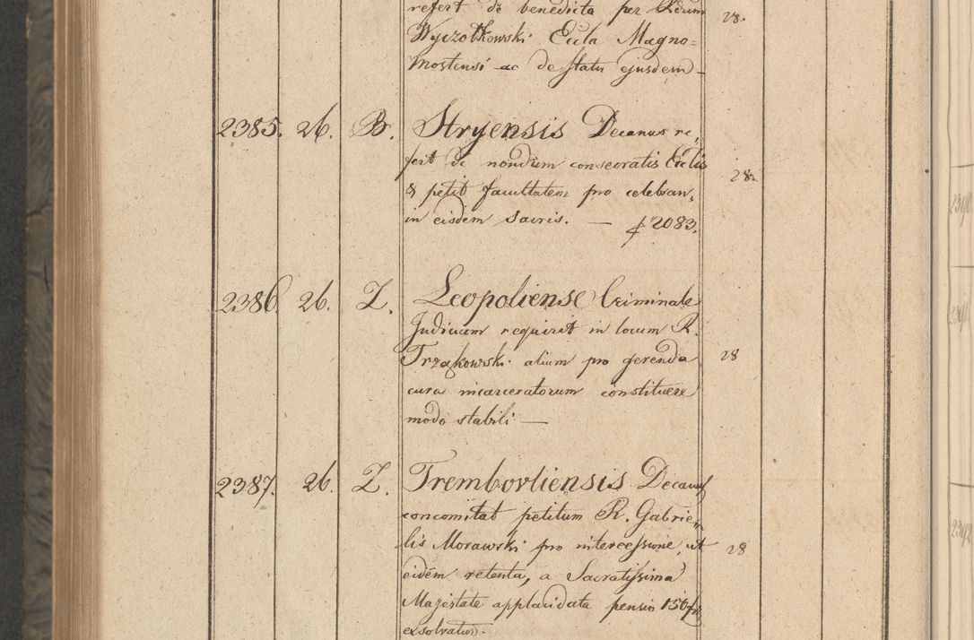 Zdjęcie nr 425 dla obiektu archiwalnego: Protocollon exhibitorum consistorii metropolitani Leopoliensis ex anno 1816