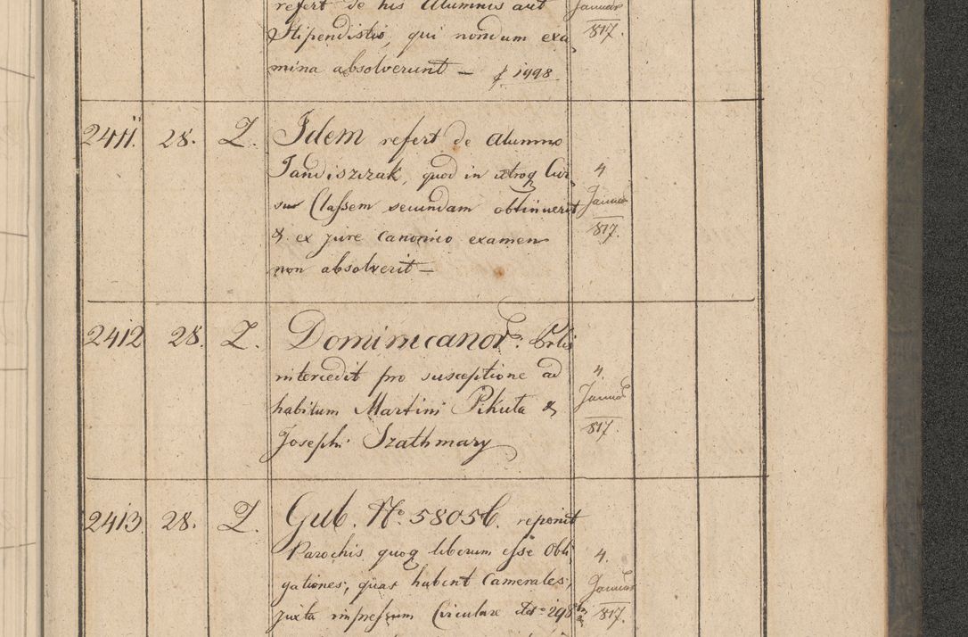 Zdjęcie nr 430 dla obiektu archiwalnego: Protocollon exhibitorum consistorii metropolitani Leopoliensis ex anno 1816