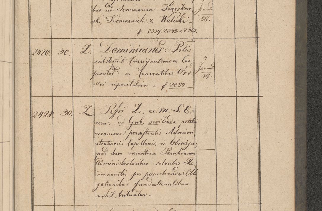 Zdjęcie nr 432 dla obiektu archiwalnego: Protocollon exhibitorum consistorii metropolitani Leopoliensis ex anno 1816