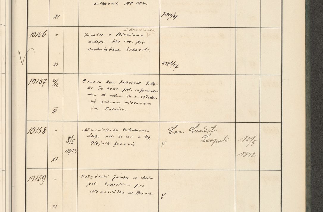 Zdjęcie nr 655 dla obiektu archiwalnego: Protocollum 1907 r.