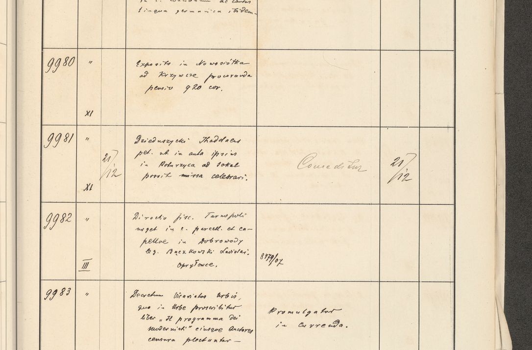 Zdjęcie nr 633 dla obiektu archiwalnego: Protocollum 1907 r.