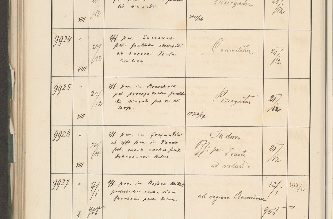 Zdjęcie nr 626 dla obiektu archiwalnego: Protocollum 1907 r.