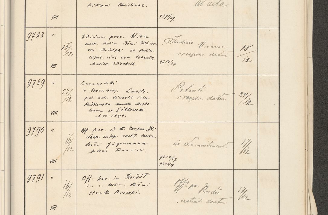 Zdjęcie nr 609 dla obiektu archiwalnego: Protocollum 1907 r.