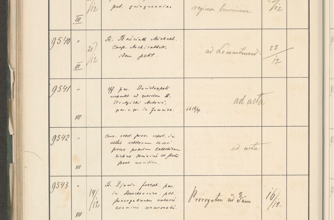 Zdjęcie nr 578 dla obiektu archiwalnego: Protocollum 1907 r.