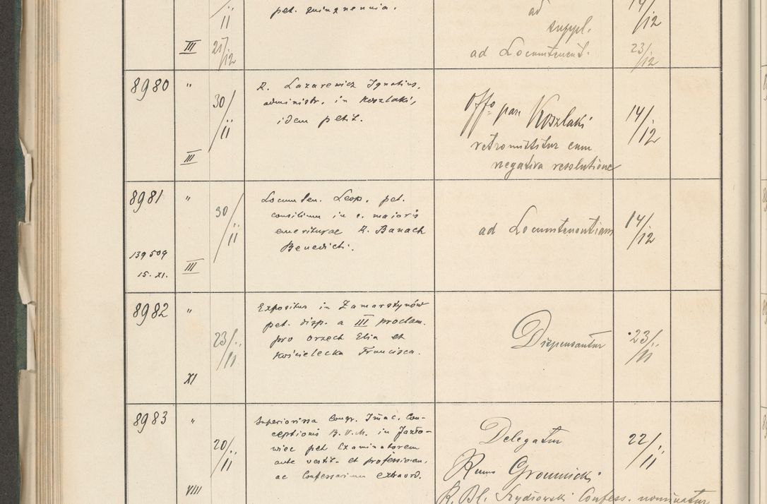 Zdjęcie nr 508 dla obiektu archiwalnego: Protocollum 1907 r.