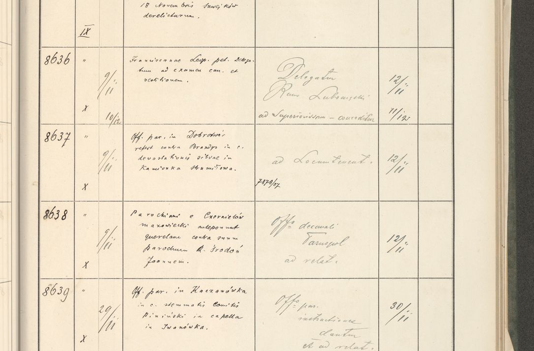 Zdjęcie nr 465 dla obiektu archiwalnego: Protocollum 1907 r.