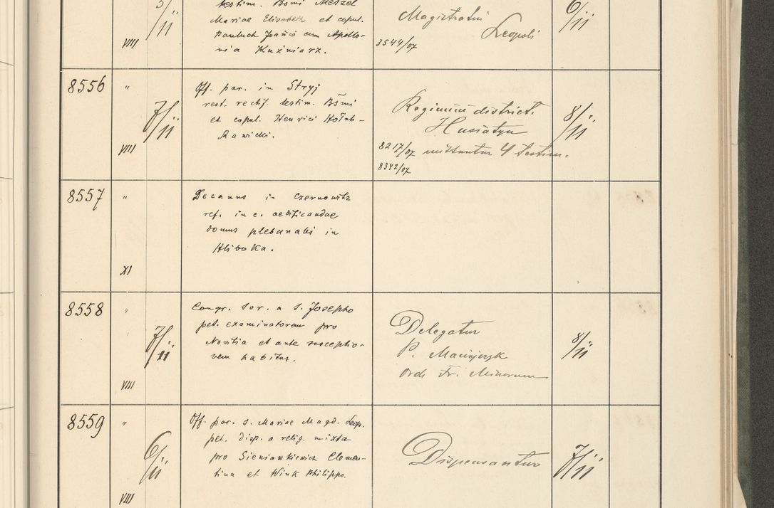 Zdjęcie nr 455 dla obiektu archiwalnego: Protocollum 1907 r.