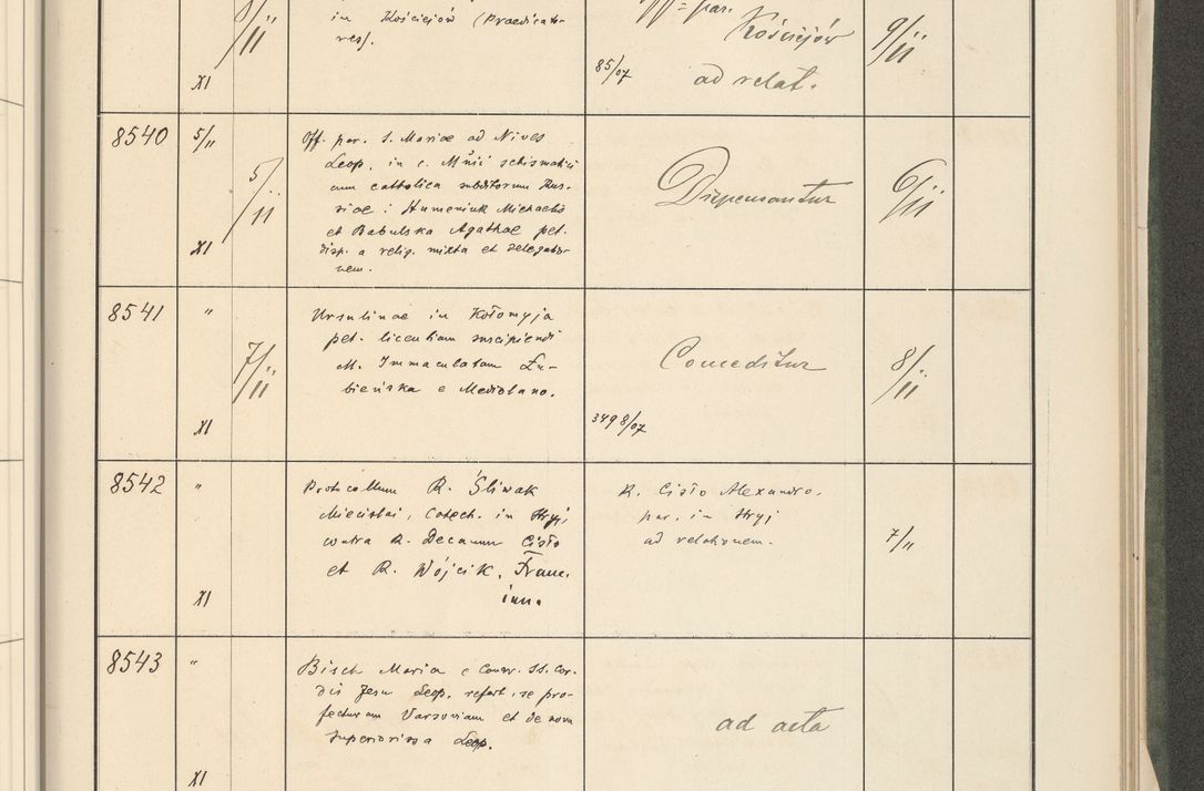 Zdjęcie nr 453 dla obiektu archiwalnego: Protocollum 1907 r.