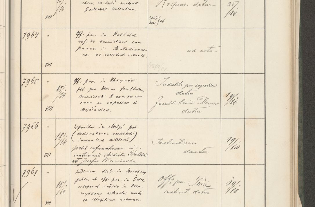 Zdjęcie nr 381 dla obiektu archiwalnego: Protocollum 1907 r.