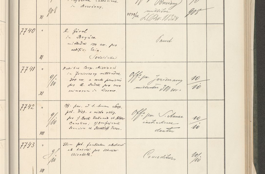 Zdjęcie nr 353 dla obiektu archiwalnego: Protocollum 1907 r.