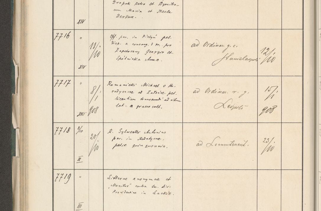 Zdjęcie nr 350 dla obiektu archiwalnego: Protocollum 1907 r.
