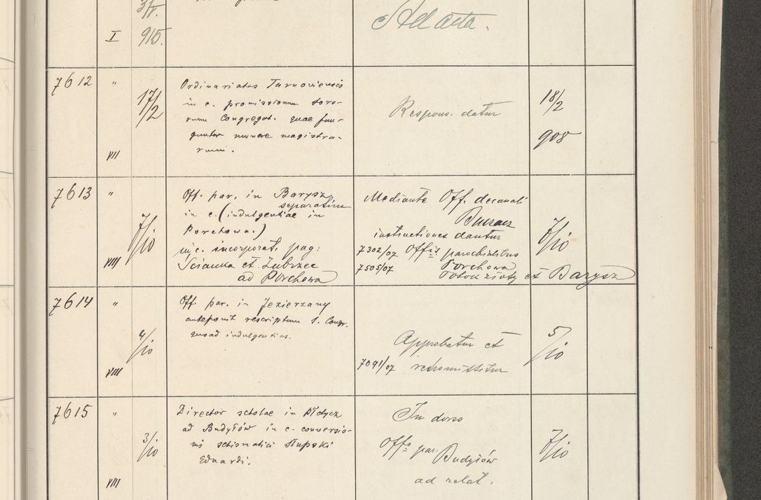 Zdjęcie nr 337 dla obiektu archiwalnego: Protocollum 1907 r.