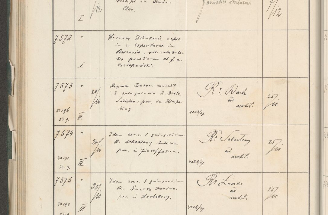 Zdjęcie nr 332 dla obiektu archiwalnego: Protocollum 1907 r.