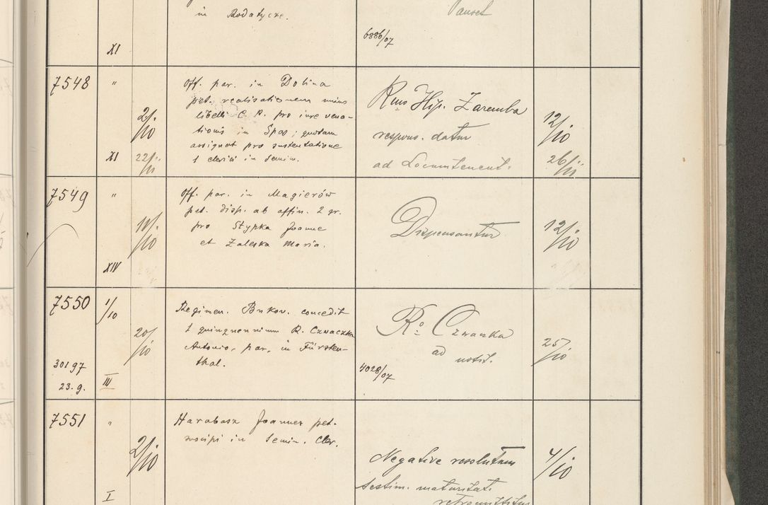 Zdjęcie nr 329 dla obiektu archiwalnego: Protocollum 1907 r.