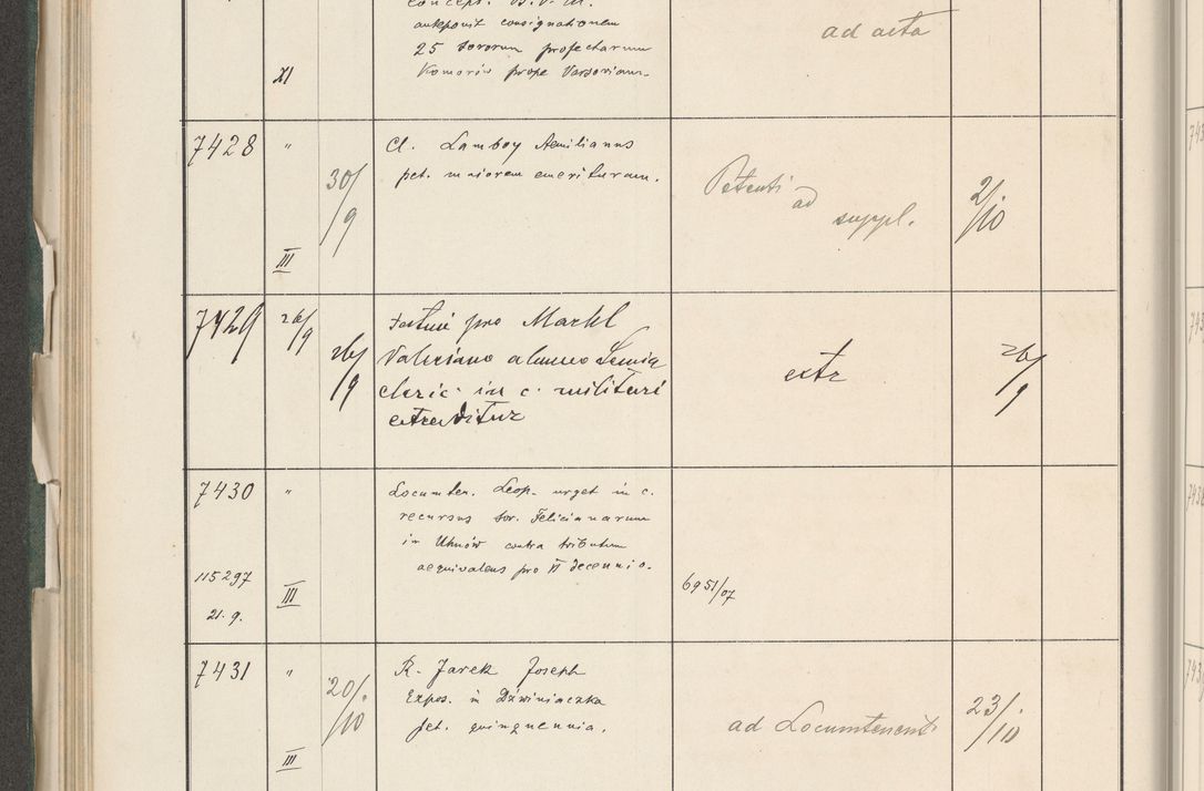 Zdjęcie nr 314 dla obiektu archiwalnego: Protocollum 1907 r.