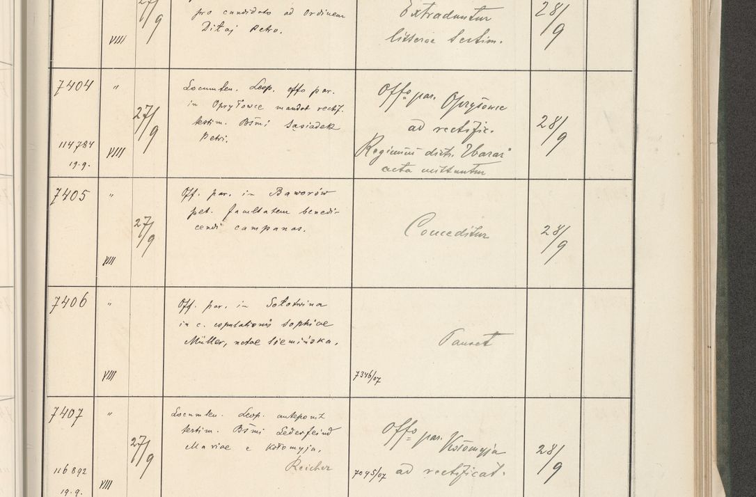Zdjęcie nr 311 dla obiektu archiwalnego: Protocollum 1907 r.