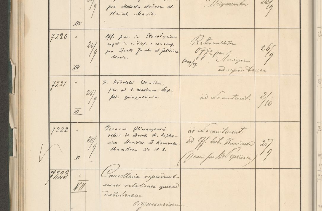 Zdjęcie nr 288 dla obiektu archiwalnego: Protocollum 1907 r.