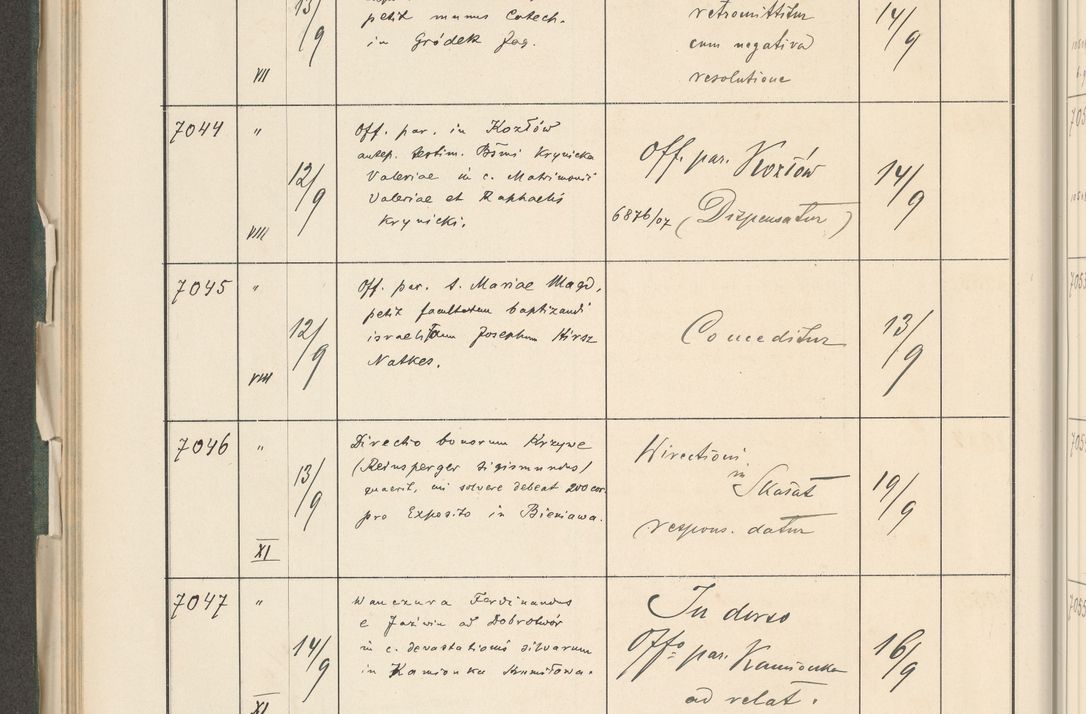 Zdjęcie nr 266 dla obiektu archiwalnego: Protocollum 1907 r.