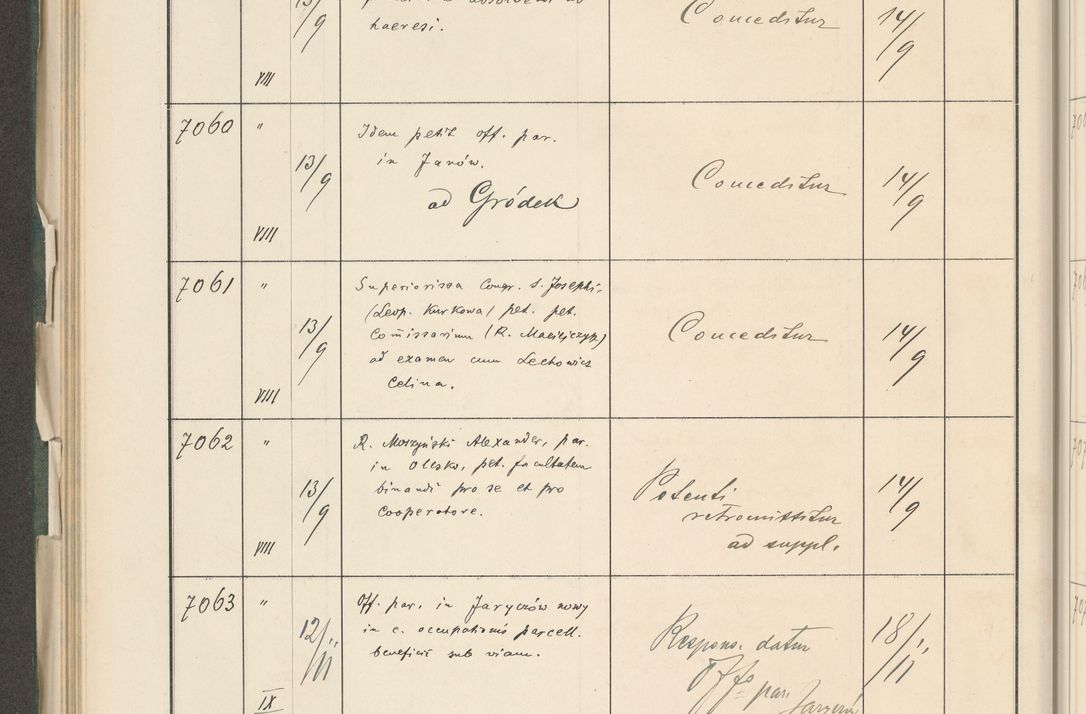 Zdjęcie nr 268 dla obiektu archiwalnego: Protocollum 1907 r.