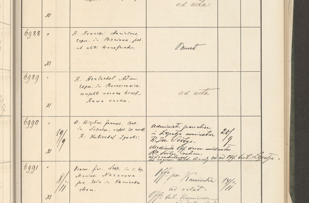 Zdjęcie nr 259 dla obiektu archiwalnego: Protocollum 1907 r.