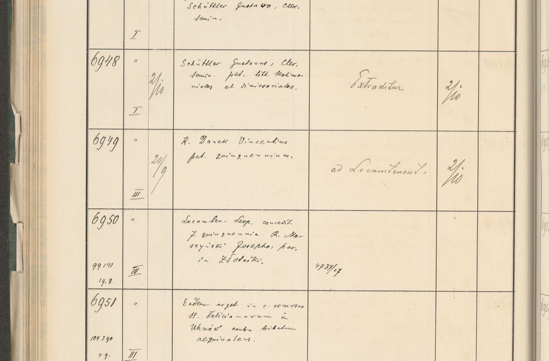 Zdjęcie nr 254 dla obiektu archiwalnego: Protocollum 1907 r.