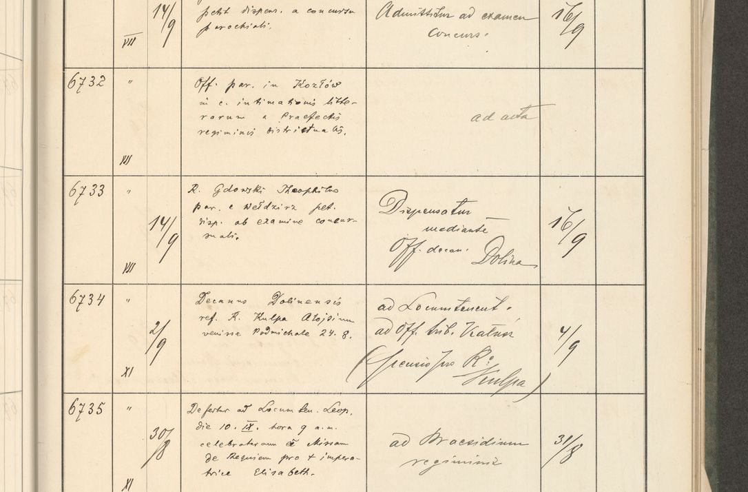 Zdjęcie nr 227 dla obiektu archiwalnego: Protocollum 1907 r.