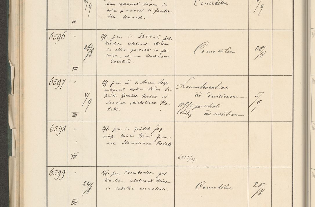 Zdjęcie nr 210 dla obiektu archiwalnego: Protocollum 1907 r.