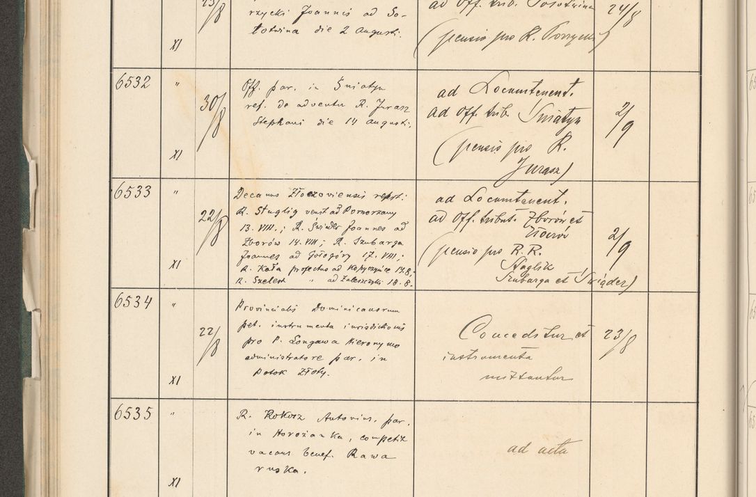 Zdjęcie nr 202 dla obiektu archiwalnego: Protocollum 1907 r.