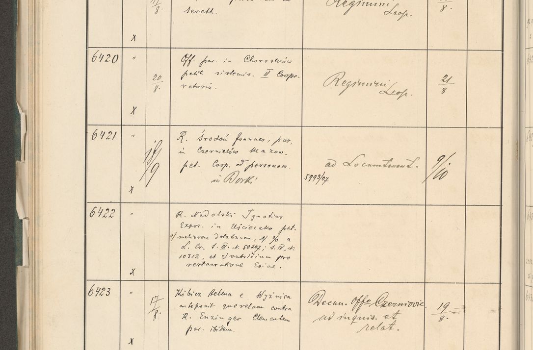 Zdjęcie nr 188 dla obiektu archiwalnego: Protocollum 1907 r.
