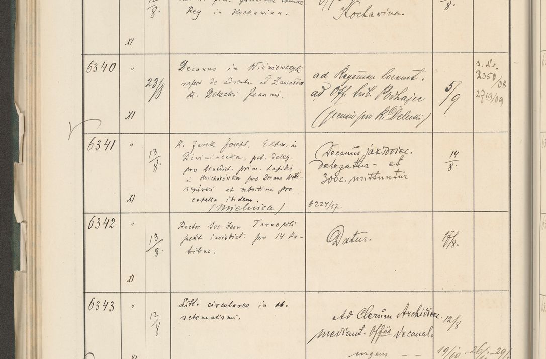 Zdjęcie nr 178 dla obiektu archiwalnego: Protocollum 1907 r.
